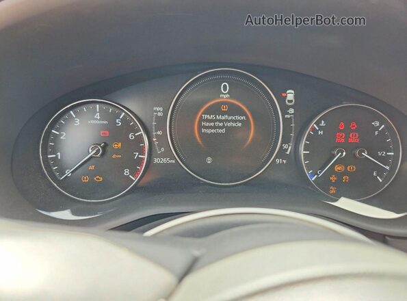 3MVDMBCLXNM415627 2022 MAZDA CX-30 Gray Вид щитка приладів