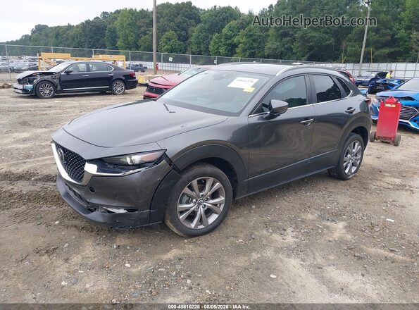 3MVDMBCM0PM563538 2023 MAZDA CX-30 Gray წინა მარცხენა ხედი სამი მეოთხედიდან