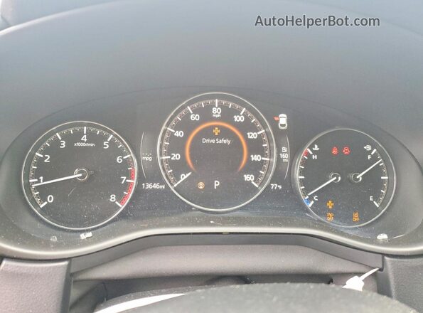 3MVDMBCM0RM708600 2024 MAZDA CX-30 Gray Instrument cluster view