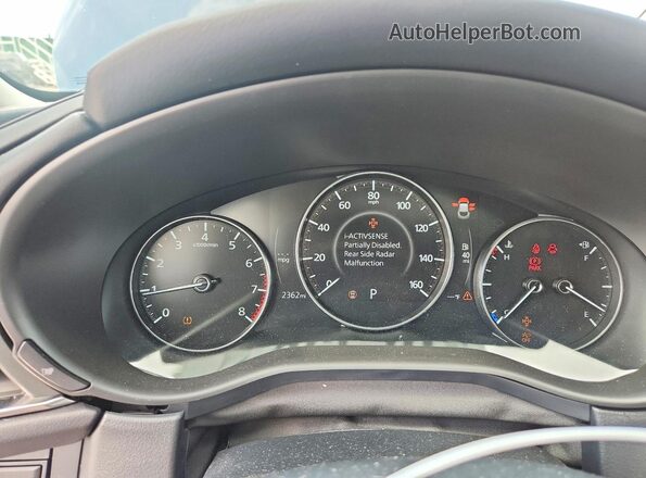 3MVDMBCM2SM863865 2025 MAZDA CX-30 Blue Սարքավորումների վահանակի տեսք