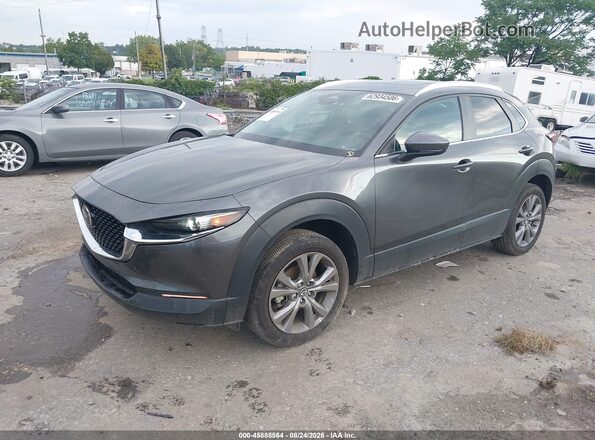 3MVDMBCM3SM773821 2025 MAZDA CX-30 Gray Առջևի ձախ երեք քառորդ տեսարան
