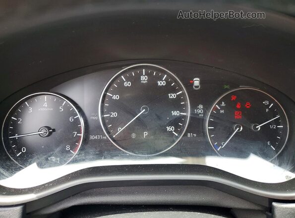 3MVDMBCM5PM552051 2023 MAZDA CX-30 Gray Widok zestawu wskaźników