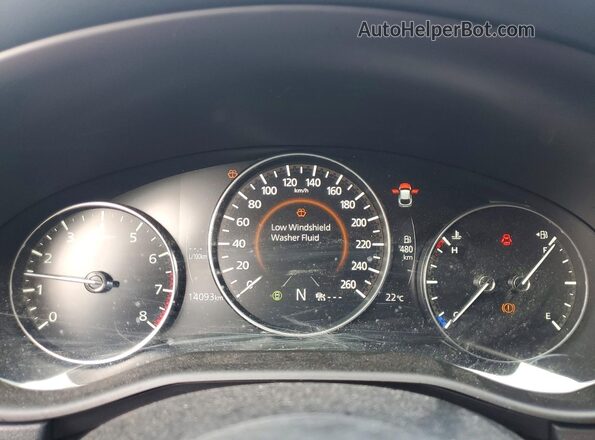 3MVDMBCM5SM754252 2025 MAZDA CX-30 Black Вид щитка приладів