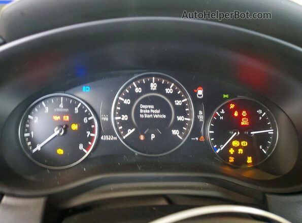 3MVDMBCM5SM799174 2025 MAZDA CX-30 Black Սարքավորումների վահանակի տեսք