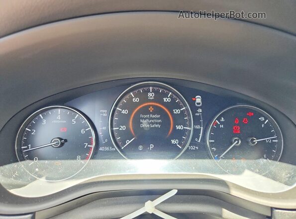 3MVDMBCM6PM514456 2023 MAZDA CX-30 Черный Вид щитка приборов