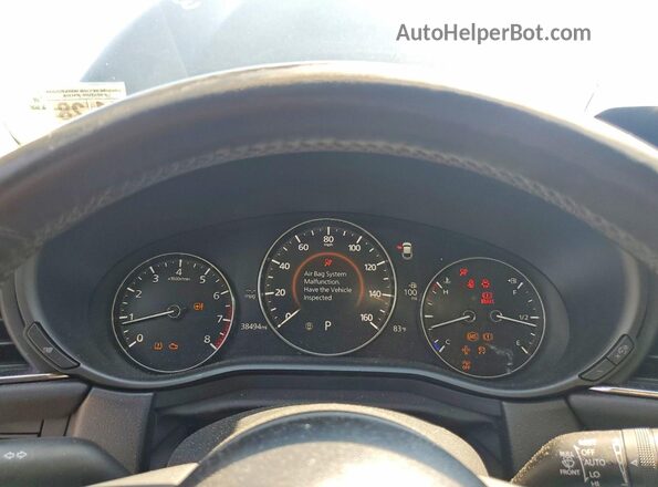 3MVDMBCM6PM567190 2023 MAZDA CX-30 Black Вид щитка приладів
