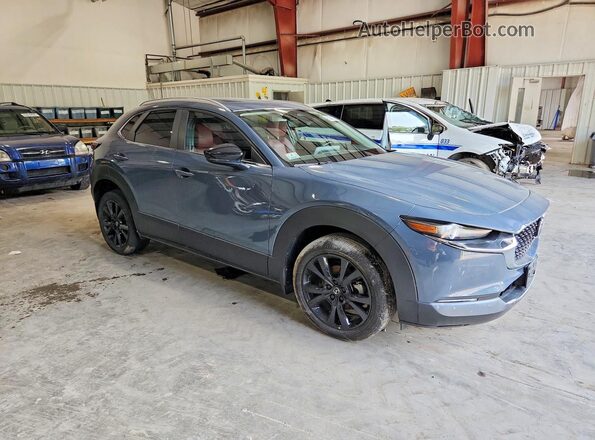3MVDMBCM6RM611398 2024 MAZDA CX-30 Синий Передняя правая четверть