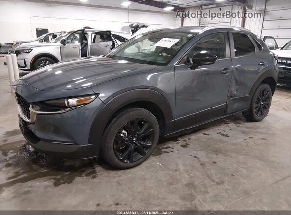 3MVDMBCM7PM551113 2023 MAZDA CX-30 Серый Передняя левая четверть