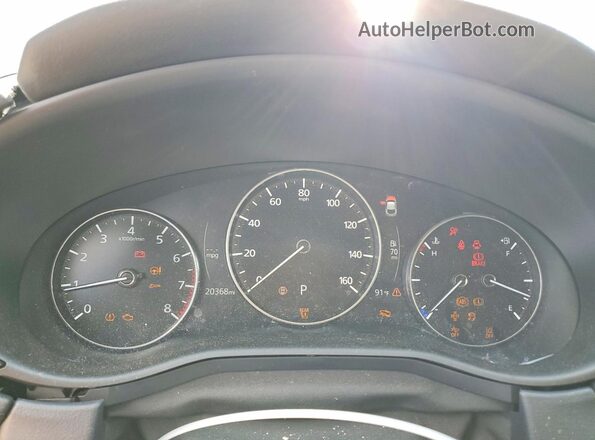 3MVDMBCM7RM687955 2024 MAZDA CX-30 Black Вид щитка приладів