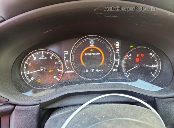3MVDMBCM8PM504589 2023 MAZDA CX-30 Black Вид щитка приладів