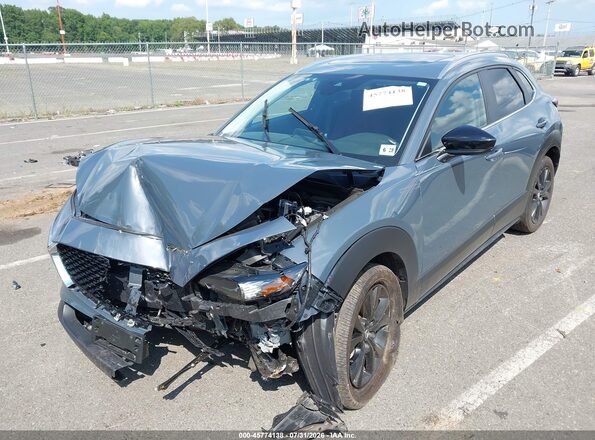 3MVDMBCMXPM538629 2023 MAZDA CX-30 Gray წინა მარცხენა ხედი სამი მეოთხედიდან