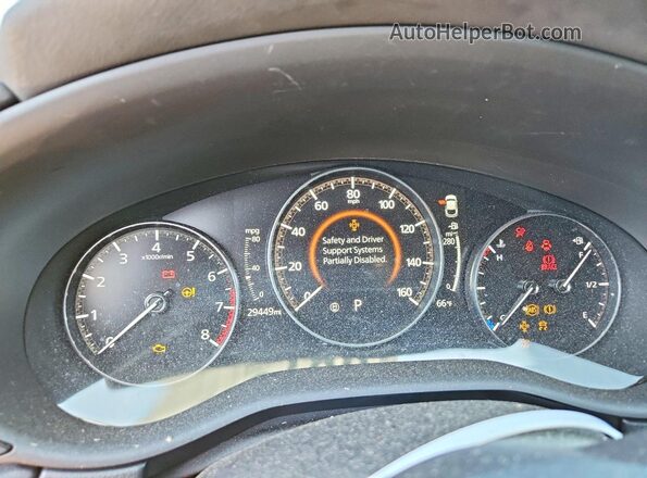 3MVDMBCMXPM544494 2023 MAZDA CX-30 Black Вид щитка приладів