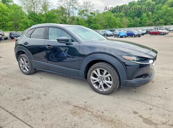 3MVDMBDL5NM425609 2022 MAZDA CX-30 Black წინა მარჯვენა