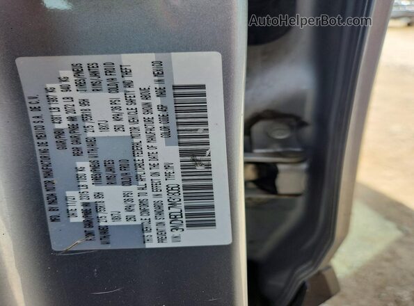 3MVDMBDL7MM318060 2021 MAZDA CX-30 Silver Widok naklejki z numerem VIN