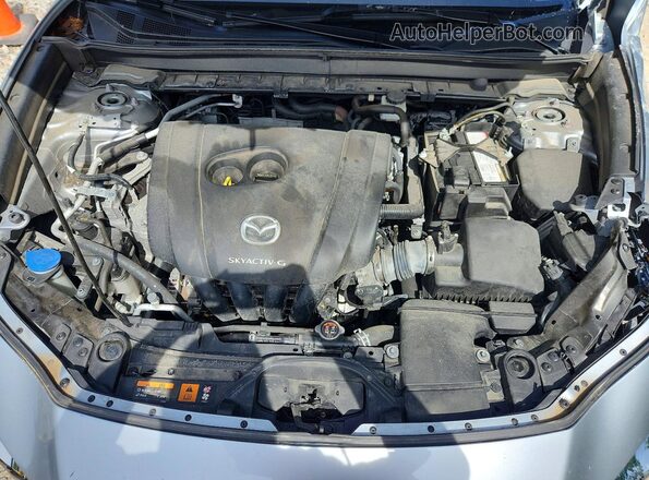 3MVDMBDL7MM318060 2021 MAZDA CX-30 Silver Widok komory silnika