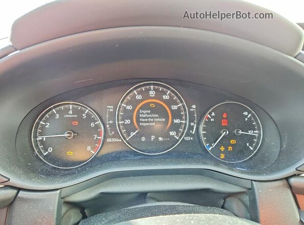 3MVDMBDL8MM315149 2021 MAZDA CX-30 Белый Вид щитка приборов