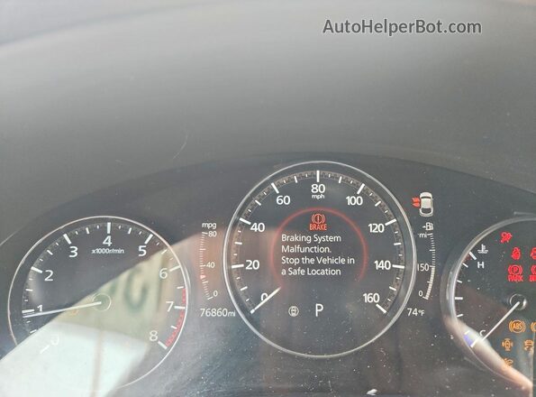 3MVDMBDL9MM252529 2021 MAZDA CX-30 Серый Вид щитка приборов