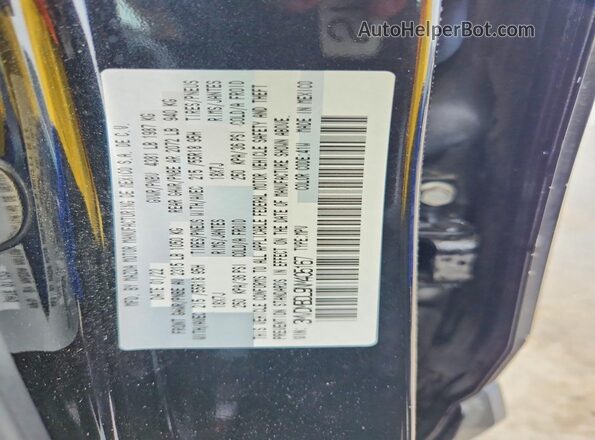 3MVDMBDL9NM405167 2022 MAZDA CX-30 Black VIN կոդի պիտակի տեսք