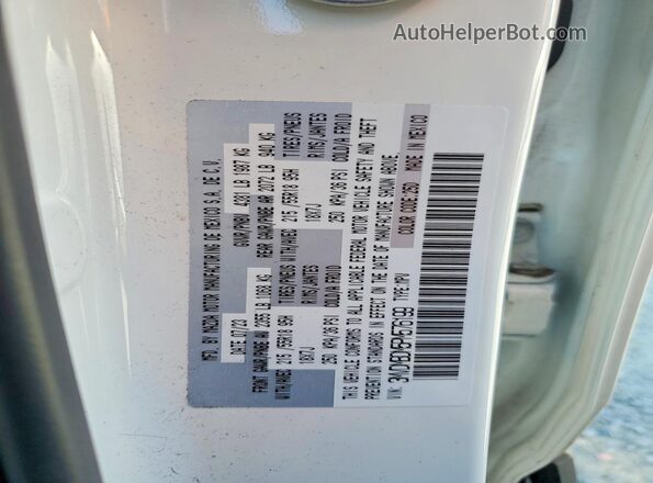 3MVDMBDM5PM576199 2023 MAZDA CX-30 White Vista de la etiqueta del VIN