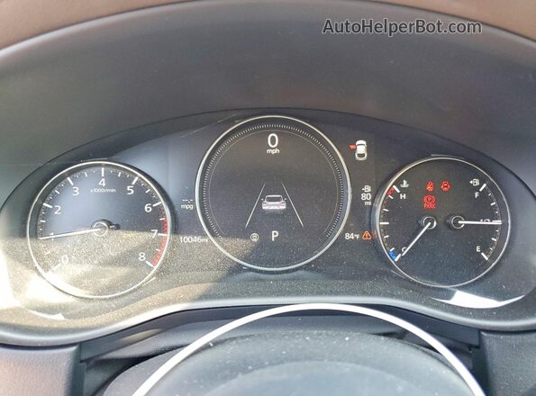 3MVDMBDM5PM576199 2023 MAZDA CX-30 White Vista del cuadro de instrumentos