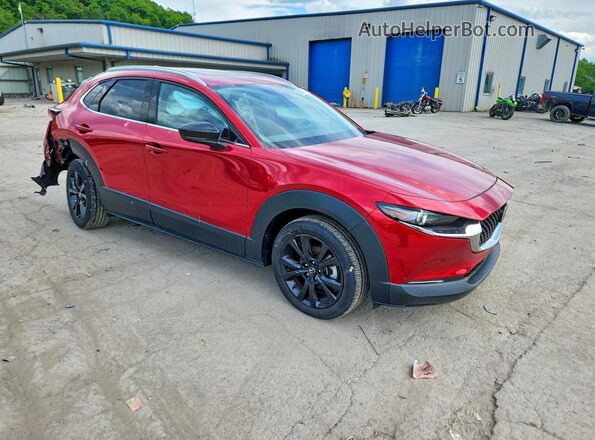 3MVDMBDY0NM449036 2022 MAZDA CX-30 Burgundy Передня права чверть