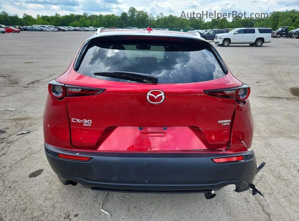 3MVDMBDY0NM449036 2022 MAZDA CX-30 Burgundy Вид ззаду