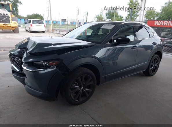 3MVDMBDY1PM584285 2023 MAZDA CX-30 Blue წინა მარცხენა ხედი სამი მეოთხედიდან