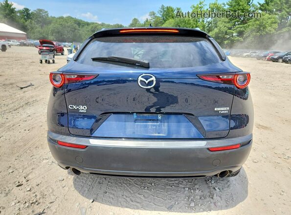 3MVDMBDY4RM685582 2024 MAZDA CX-30 Blue Widok z tyłu