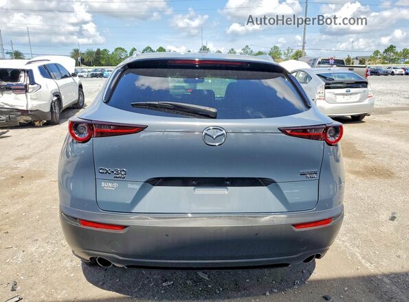 3MVDMBEY0NM432557 2022 MAZDA CX-30 Turquoise Rear view