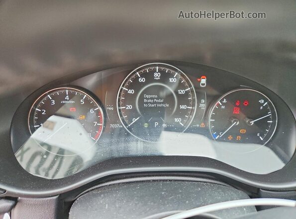 3MVDMBEY2RM633544 2024 MAZDA CX-30 Gray Вид щитка приладів