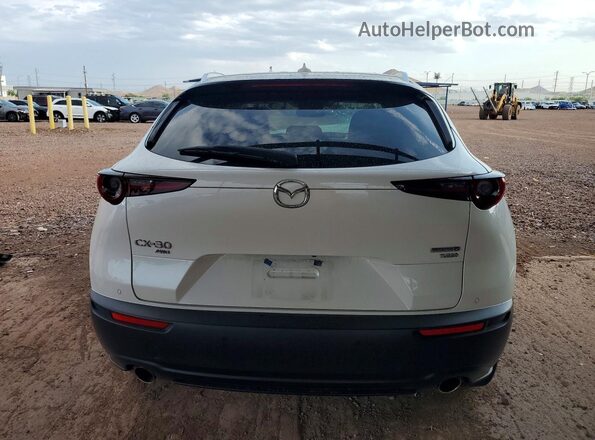 3MVDMBEY5NM435485 2022 MAZDA CX-30 White უკანა ხედი
