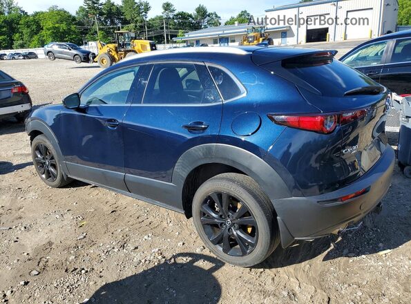 3MVDMBEY7PM509718 2023 MAZDA CX-30 Blue Trasero izquierdo