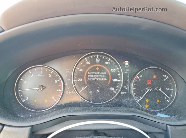 3MVDMBEY7PM509718 2023 MAZDA CX-30 Blue Vista del cuadro de instrumentos