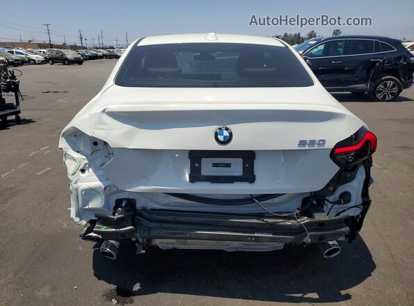 3MW23CM01R8E57217 2024 BMW 2 SERIES White Rear view