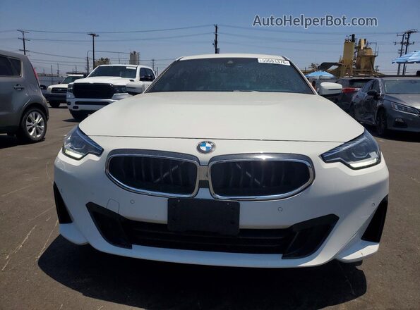 3MW23CM01R8E57217 2024 BMW 2 SERIES White Front view