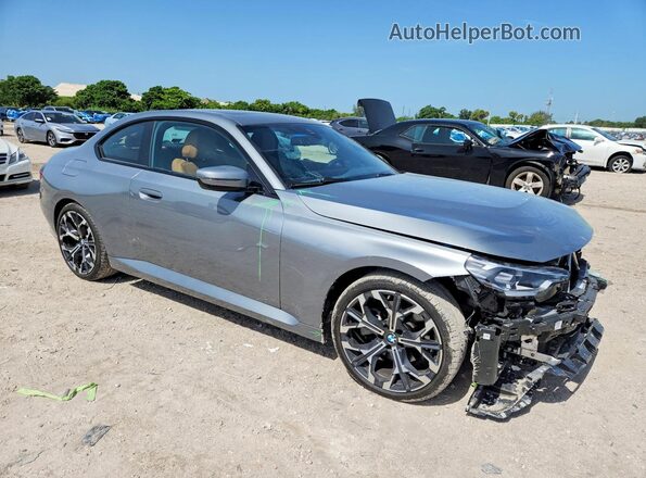 3MW23CM02S8F38779 2025 BMW 2 SERIES Gray Delantero derecho
