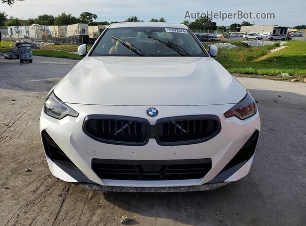 3MW23CM03S8F64484 2025 BMW 2 SERIES White Вид спереду