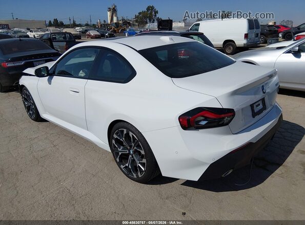 3MW23CM03T8G18318 2026 BMW 2 SERIES Белый Задняя левая четверть