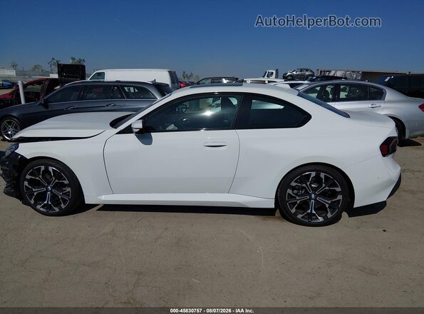 3MW23CM03T8G18318 2026 BMW 2 SERIES Белый Панорамный вид салона 360°