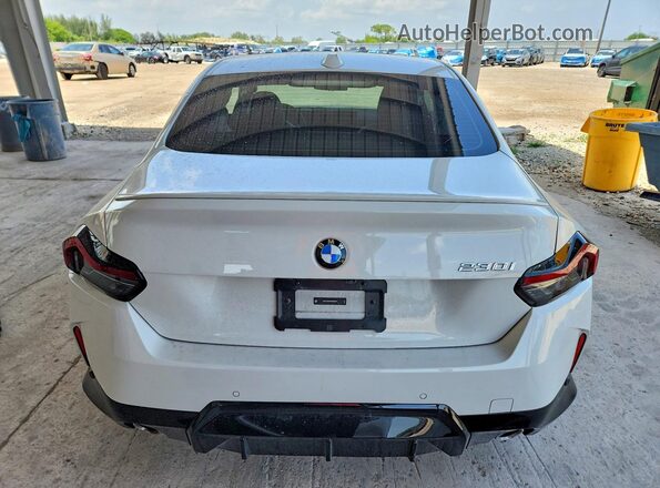 3MW23CM04R8E88817 2024 BMW 2 SERIES White Rear view