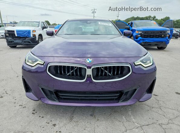 3MW23CM09S8F64375 2025 BMW 2 SERIES Blue Դիմացի տեսք