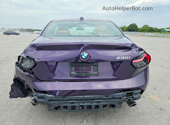 3MW23CM09S8F64375 2025 BMW 2 SERIES Blue Հետևի տեսք