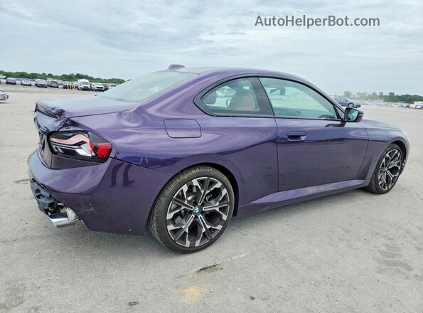 3MW23CM09S8F64375 2025 BMW 2 SERIES Blue Հետևի աջ