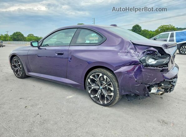 3MW23CM09S8F64375 2025 BMW 2 SERIES Blue Հետևի ձախ