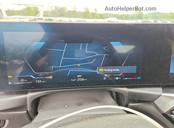 3MW33CM02R8E57182 2024 BMW 2 SERIES White Instrument cluster view