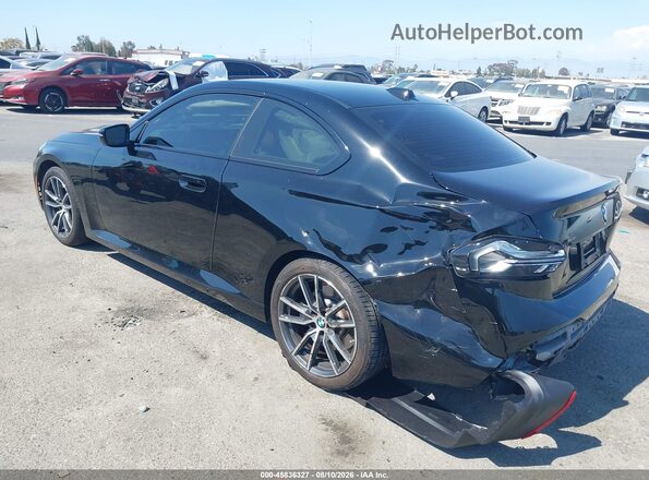 3MW33CM07R8E64418 2024 BMW 2 SERIES Black Հետևի ձախ