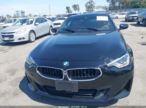 3MW33CM07R8E64418 2024 BMW 2 SERIES Black Սարքավորումների վահանակի տեսք