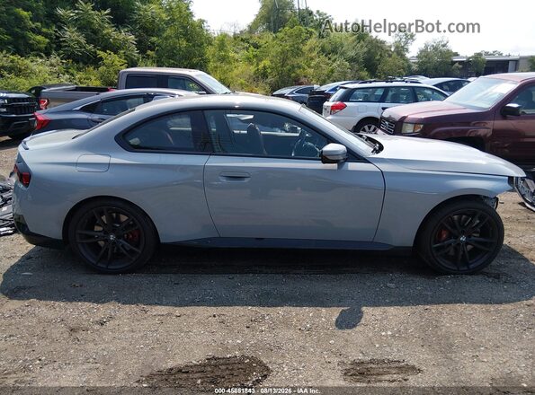 3MW33CM09R8E17634 2024 BMW 2 SERIES Gray Панорамний вид салону 360°