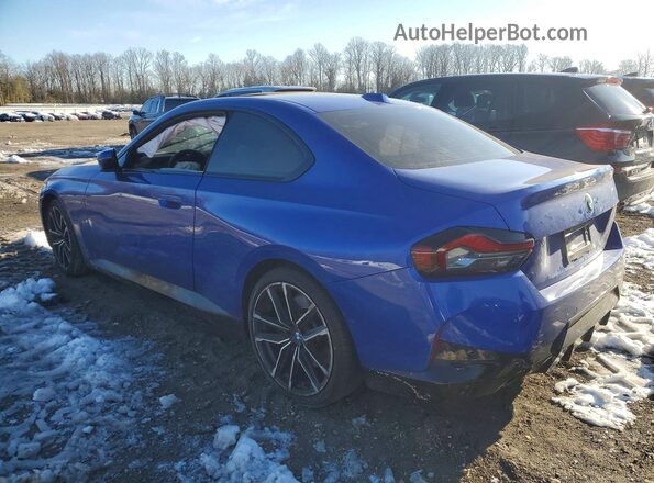 3MW33CM0XP8D01453 2023 BMW 2 SERIES Blue წინა მარჯვენა