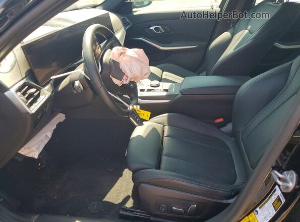 3MW39FF03R8E09509 2024 BMW 3 SERIES Черный Вид салона спереди